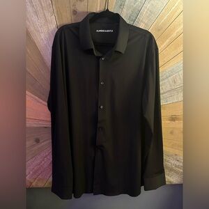 Black Dress Shirt for Men